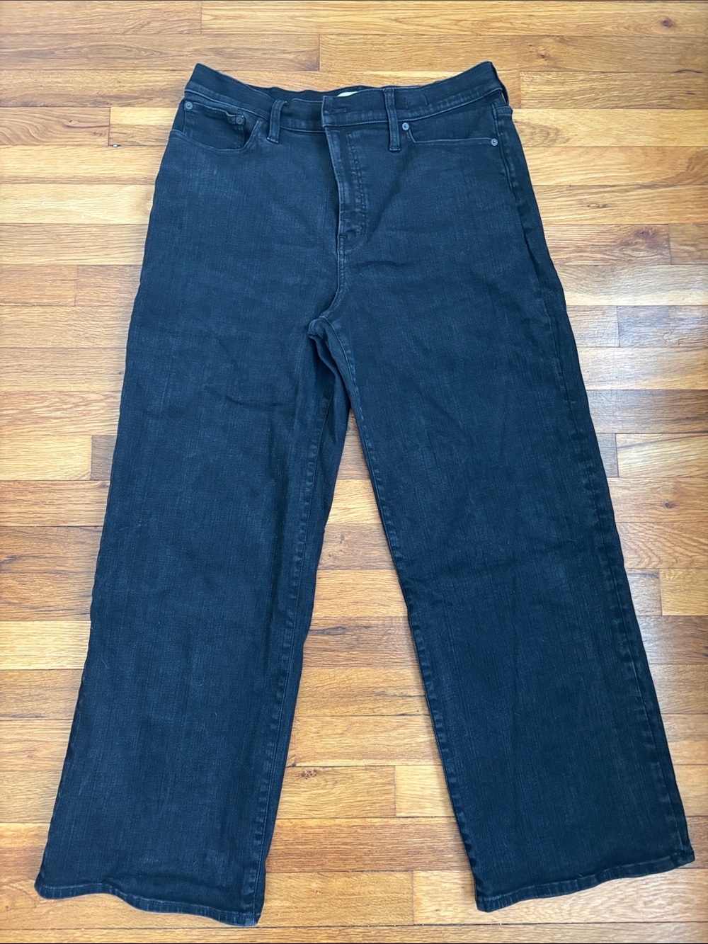 Women’s Black Wide Leg Jeans
